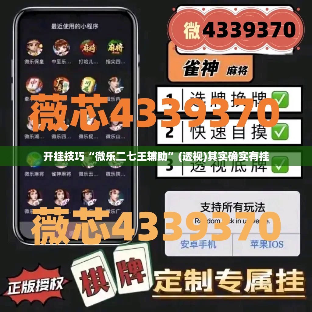 开挂技巧“微乐二七王辅助	”(透视)其实确实有挂