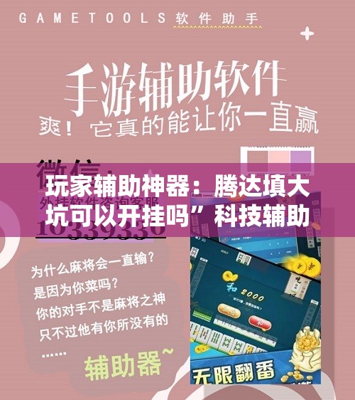 玩家辅助神器：腾达填大坑可以开挂吗”科技辅助神器手机版