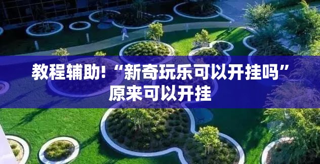 教程辅助!“新奇玩乐可以开挂吗”原来可以开挂