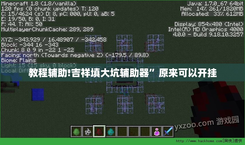 教程辅助!吉祥填大坑辅助器	”原来可以开挂