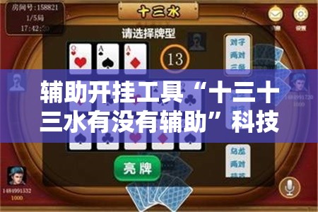 辅助开挂工具“十三十三水有没有辅助”科技辅助神器手机版