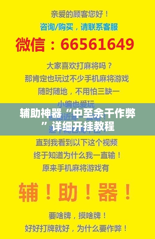 辅助神器“中至余干作弊”详细开挂教程