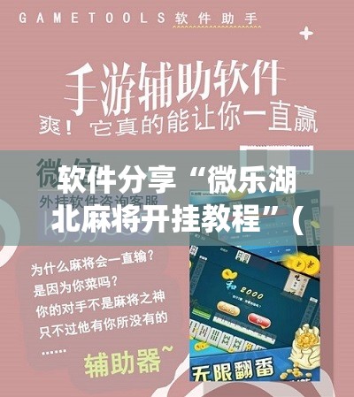 软件分享“微乐湖北麻将开挂教程”(辅助神器)开挂详细教程