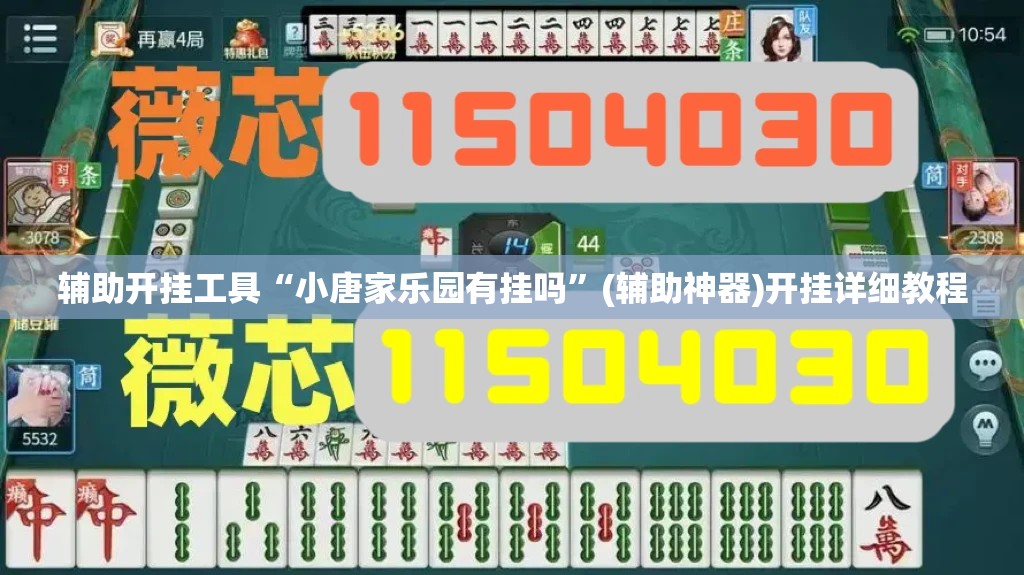 辅助开挂工具“小唐家乐园有挂吗	”(辅助神器)开挂详细教程