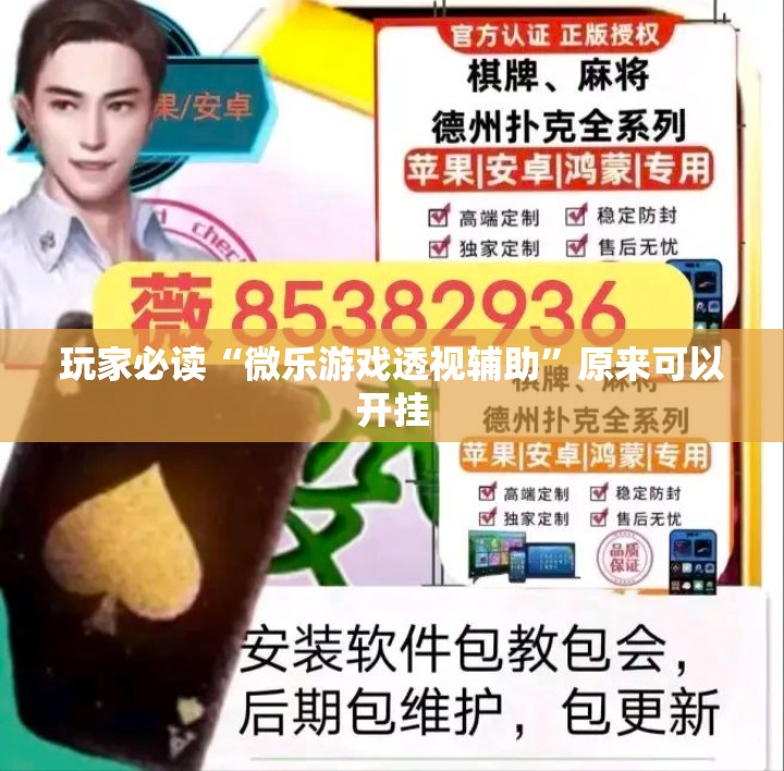 玩家必读“微乐游戏透视辅助”原来可以开挂