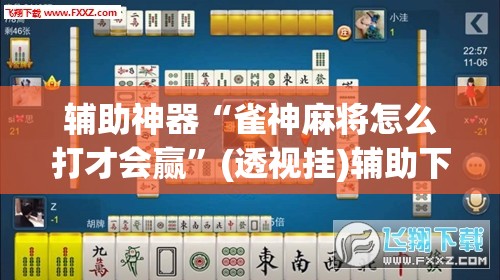 辅助神器“雀神麻将怎么打才会赢”(透视挂)辅助下载教程