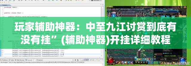 玩家辅助神器：中至九江讨赏到底有没有挂”(辅助神器)开挂详细教程