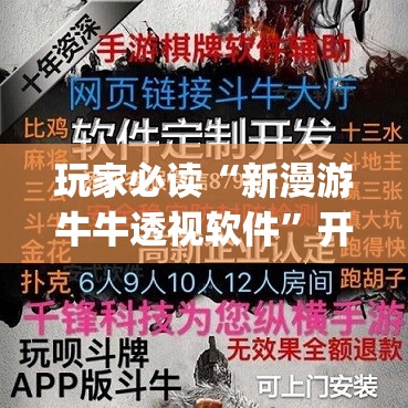 玩家必读“新漫游牛牛透视软件	”开挂(透视)辅助神器