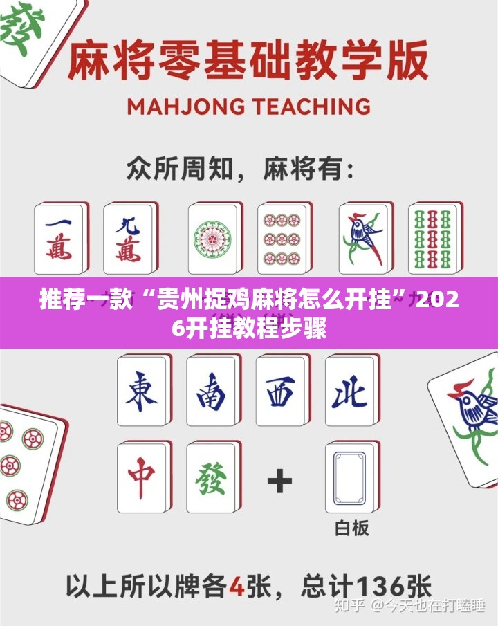 推荐一款“贵州捉鸡麻将怎么开挂”2026开挂教程步骤