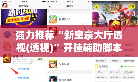 强力推荐“新皇豪大厅透视(透视)”开挂辅助脚本+详细开挂安装教程