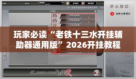 玩家必读“老铁十三水开挂辅助器通用版	”2026开挂教程步骤