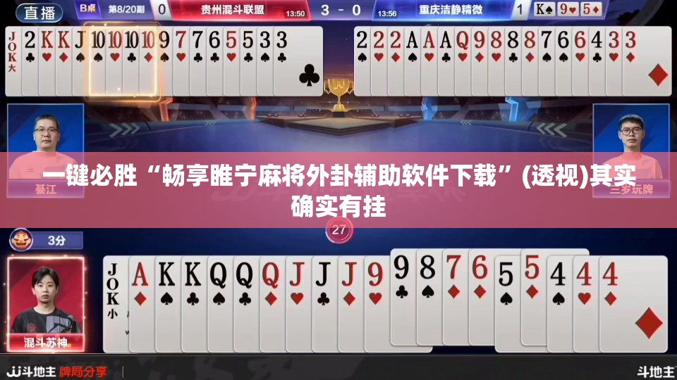 一键必胜“畅享睢宁麻将外卦辅助软件下载”(透视)其实确实有挂