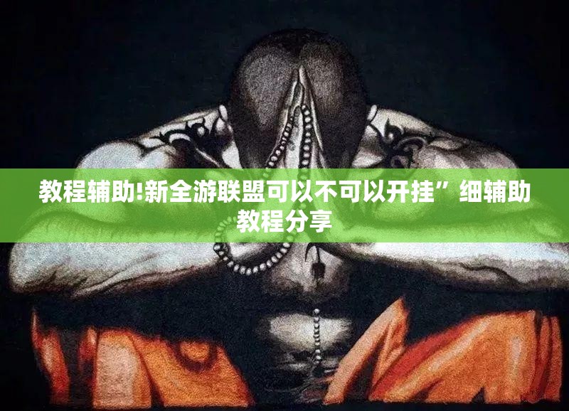 教程辅助!新全游联盟可以不可以开挂”细辅助教程分享