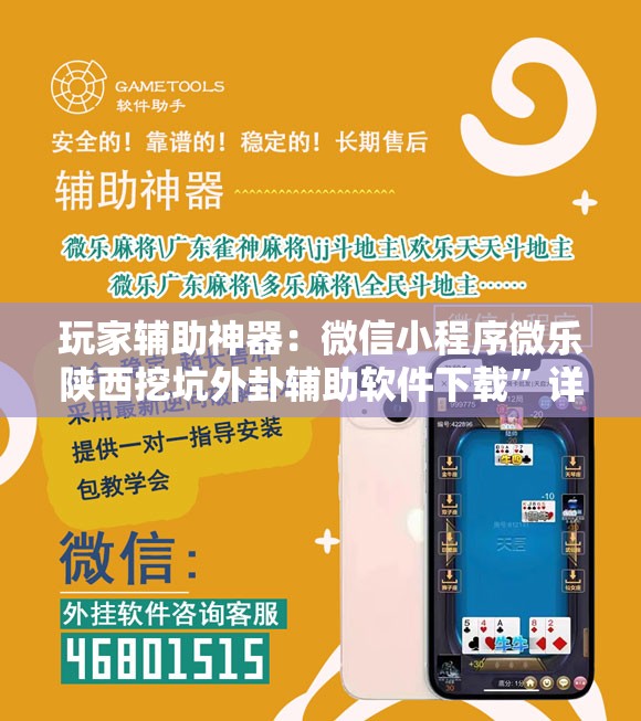 玩家辅助神器：微信小程序微乐陕西挖坑外卦辅助软件下载	”详细开挂教程