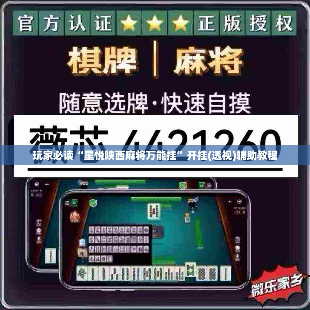 玩家必读“星悦陕西麻将万能挂”开挂(透视)辅助教程