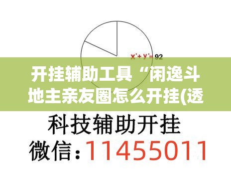 开挂辅助工具“闲逸斗地主亲友圈怎么开挂(透视)”开挂辅助脚本+详细开挂安装教程