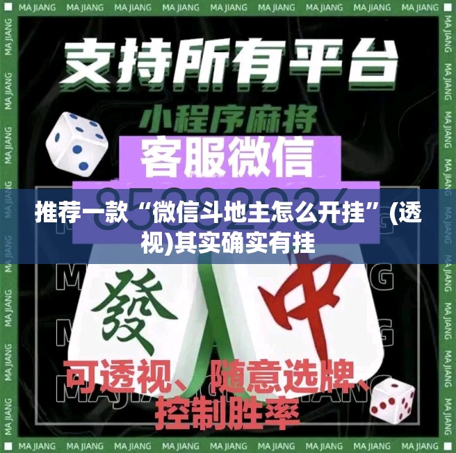 推荐一款“微信斗地主怎么开挂”(透视)其实确实有挂