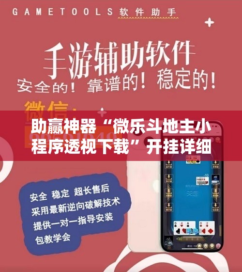 助赢神器“微乐斗地主小程序透视下载”开挂详细教程