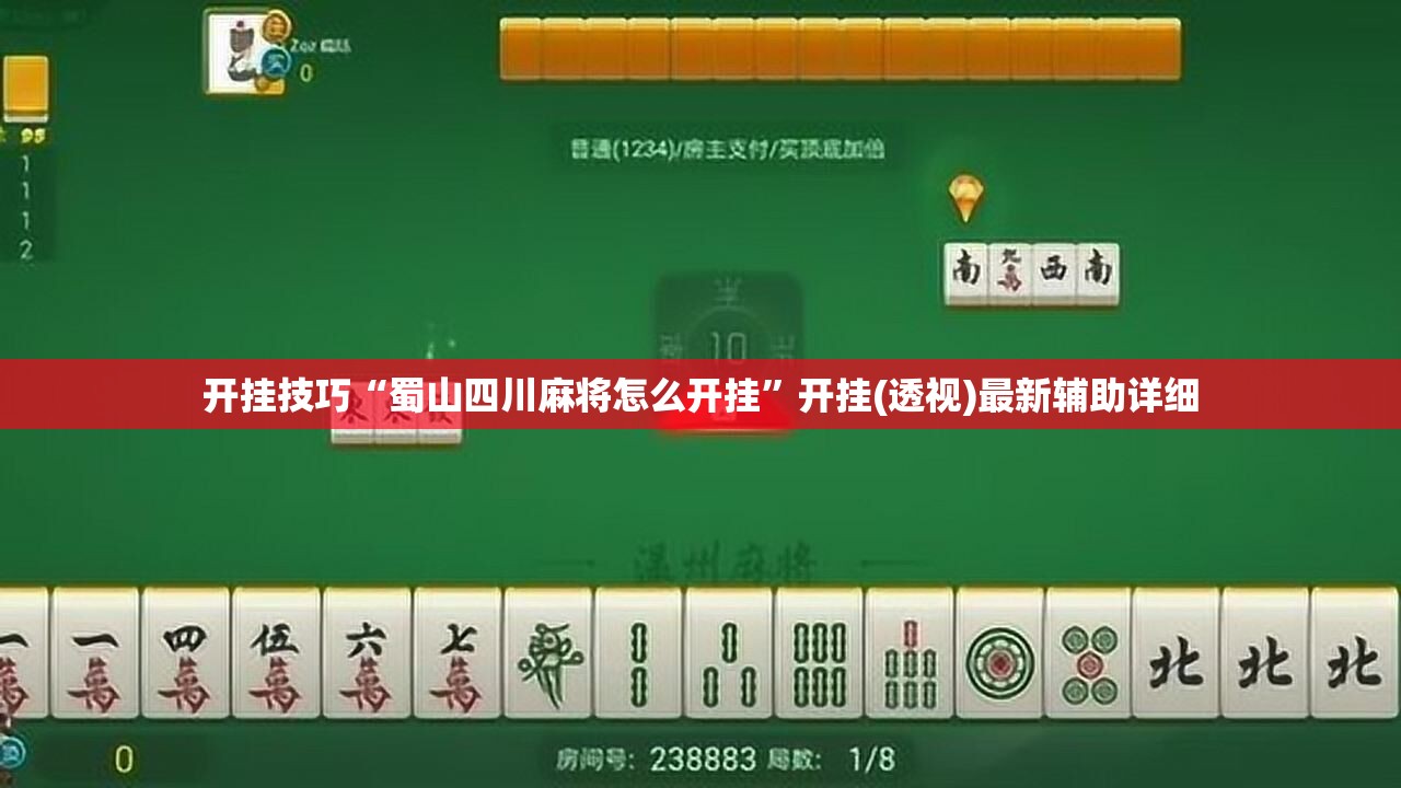 开挂技巧“蜀山四川麻将怎么开挂”开挂(透视)最新辅助详细