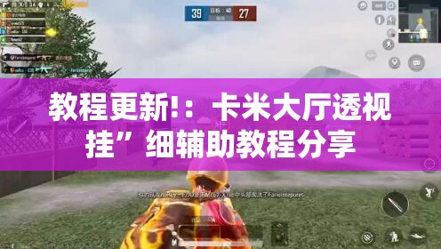 教程更新!：卡米大厅透视挂”细辅助教程分享