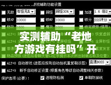 实测辅助“老地方游戏有挂吗	”开挂辅助脚本+详细开挂安装教程
