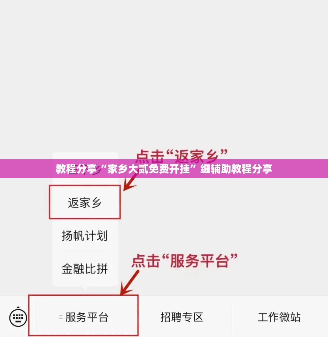 教程分享“家乡大贰免费开挂”细辅助教程分享