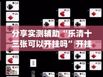 分享实测辅助“乐清十三张可以开挂吗”开挂(透视)辅助教程