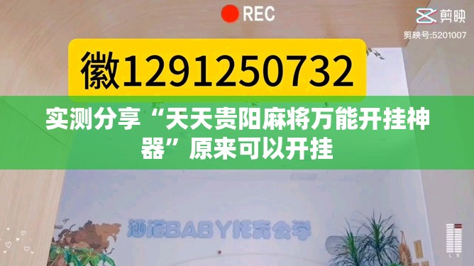 实测分享“天天贵阳麻将万能开挂神器”原来可以开挂