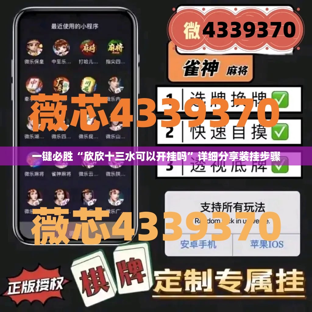 一键必胜“欣欣十三水可以开挂吗”详细分享装挂步骤