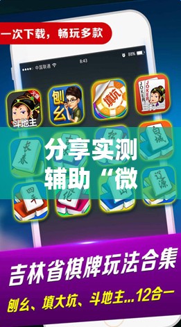 分享实测辅助“微信微乐麻将免费开挂手机版”开挂详细教程
