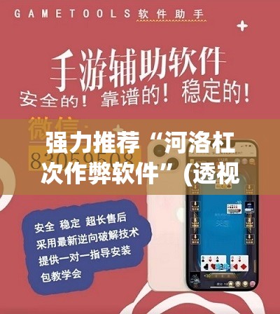 强力推荐“河洛杠次作弊软件”(透视挂)辅助下载教程
