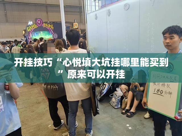 开挂技巧“心悦填大坑挂哪里能买到”原来可以开挂