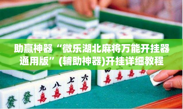 助赢神器“微乐湖北麻将万能开挂器通用版	”(辅助神器)开挂详细教程