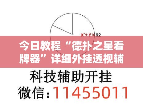 今日教程“德扑之星看牌器”详细外挂透视辅助软件教程