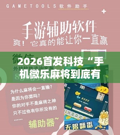 2026首发科技“手机微乐麻将到底有没有挂	”详细开挂教程