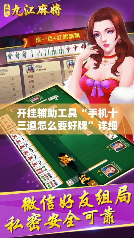 开挂辅助工具“手机十三道怎么要好牌”详细分享装挂步骤