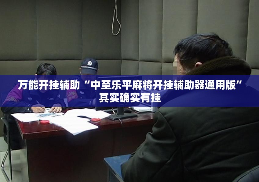 万能开挂辅助“中至乐平麻将开挂辅助器通用版”其实确实有挂