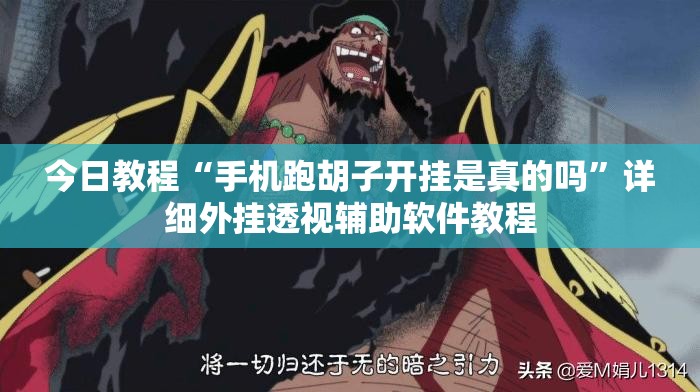 今日教程“手机跑胡子开挂是真的吗”详细外挂透视辅助软件教程