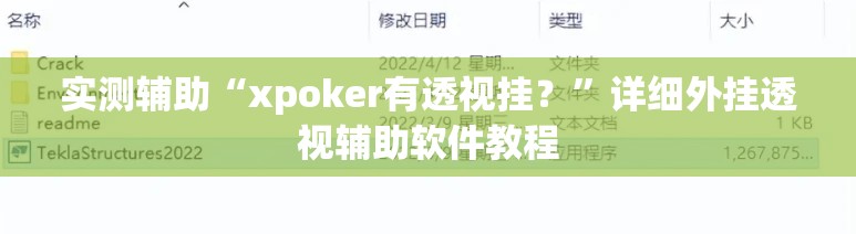 实测辅助“xpoker有透视挂？”详细外挂透视辅助软件教程