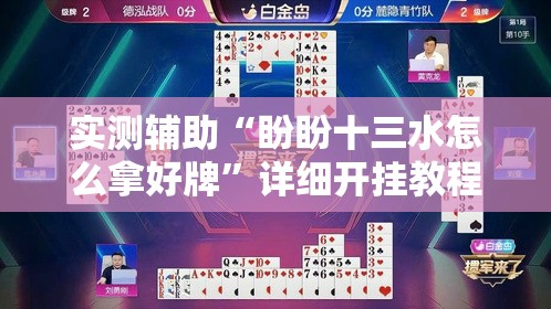 实测辅助“盼盼十三水怎么拿好牌	”详细开挂教程