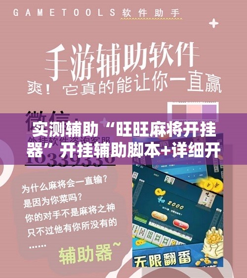 实测辅助“旺旺麻将开挂器	”开挂辅助脚本+详细开挂安装教程