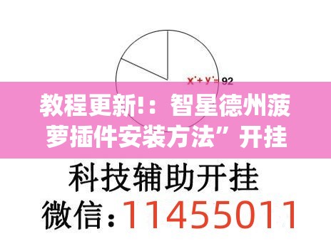 教程更新!：智星德州菠萝插件安装方法	”开挂(透视)最新辅助详细