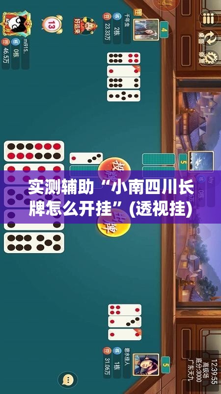 实测辅助“小南四川长牌怎么开挂”(透视挂)辅助下载教程