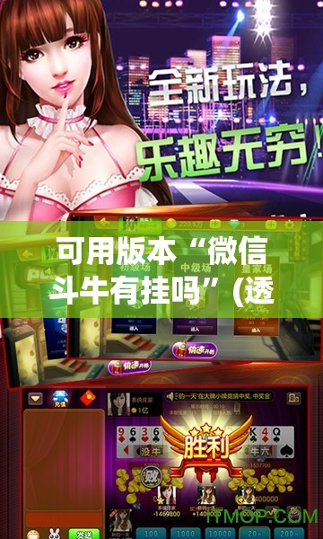 可用版本“微信斗牛有挂吗”(透视挂)辅助下载教程