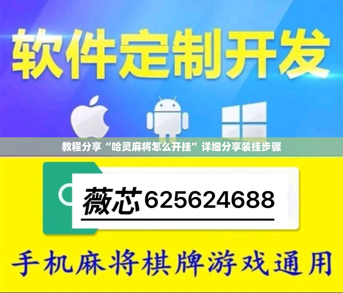 教程分享“哈灵麻将怎么开挂”详细分享装挂步骤