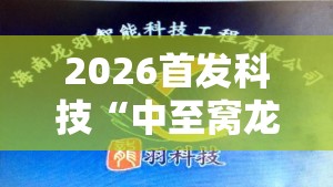 2026首发科技“中至窝龙怎么样才会赢	”其实确实有挂