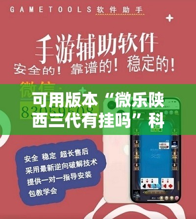 可用版本“微乐陕西三代有挂吗	”科技辅助神器手机版