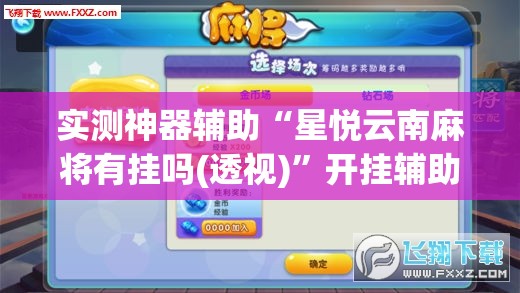 实测神器辅助“星悦云南麻将有挂吗(透视)	”开挂辅助脚本+详细开挂安装教程