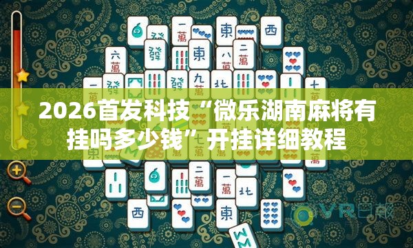 2026首发科技“微乐湖南麻将有挂吗多少钱”开挂详细教程