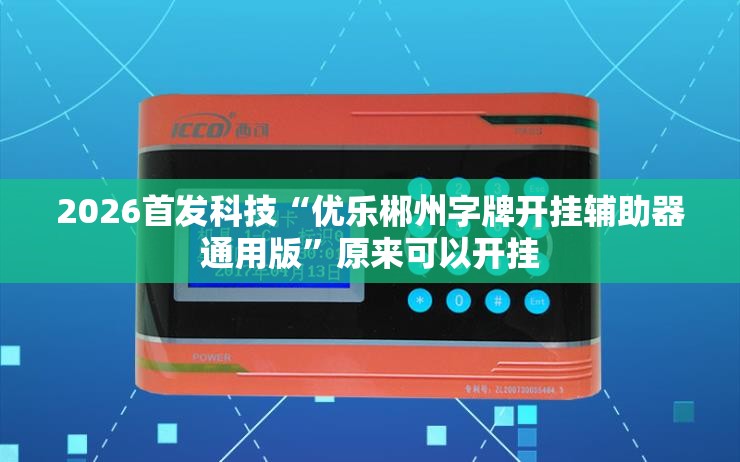 2026首发科技“优乐郴州字牌开挂辅助器通用版”原来可以开挂